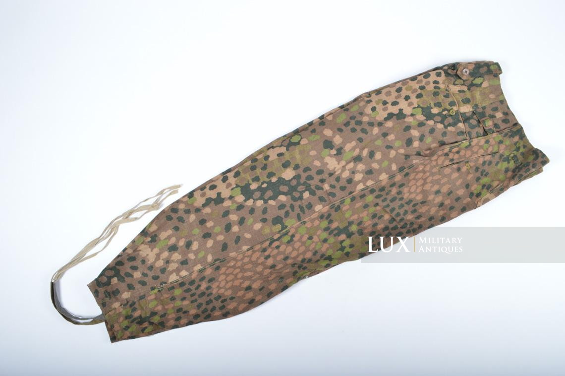 Unissued Waffen-SS M44 dot pattern camouflage combat trousers, « 847 » - photo 10