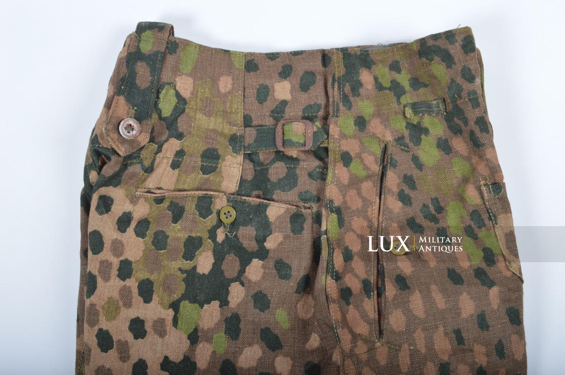 Unissued Waffen-SS M44 dot pattern camouflage combat trousers, « 847 » - photo 11