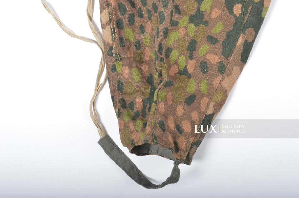 Unissued Waffen-SS M44 dot pattern camouflage combat trousers, « 847 » - photo 14