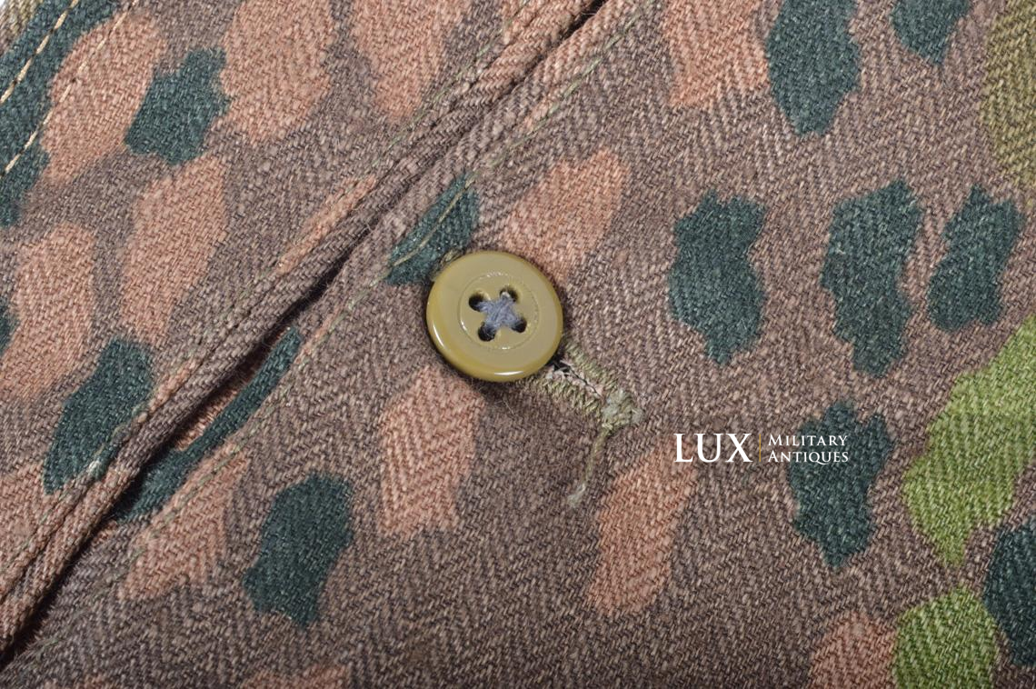 Unissued Waffen-SS M44 dot pattern camouflage combat trousers, « 847 » - photo 18