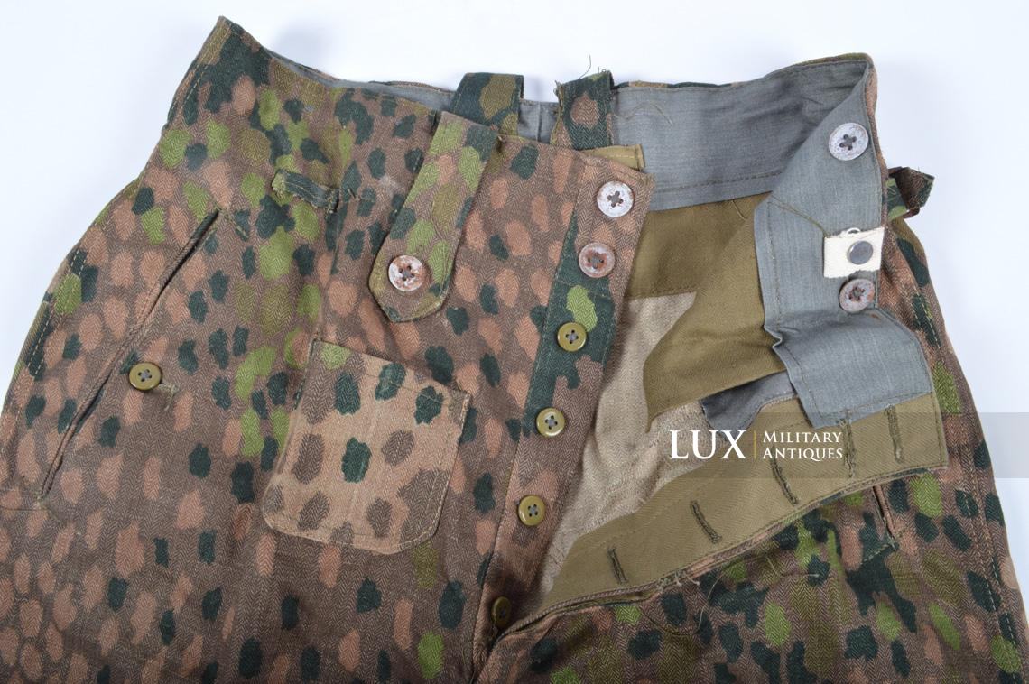 Unissued Waffen-SS M44 dot pattern camouflage combat trousers, « 847 » - photo 20