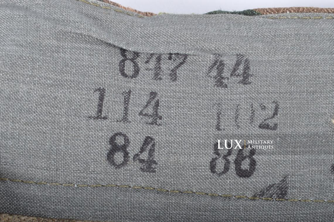 Unissued Waffen-SS M44 dot pattern camouflage combat trousers, « 847 » - photo 23