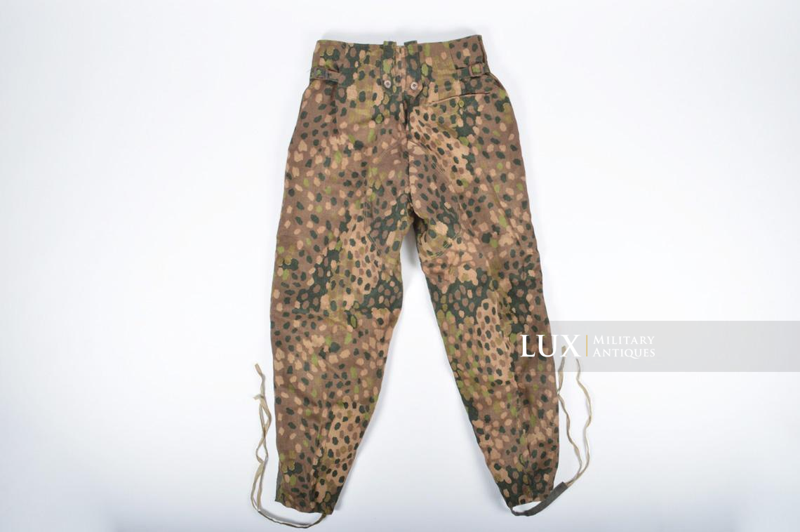 Unissued Waffen-SS M44 dot pattern camouflage combat trousers, « 847 » - photo 25