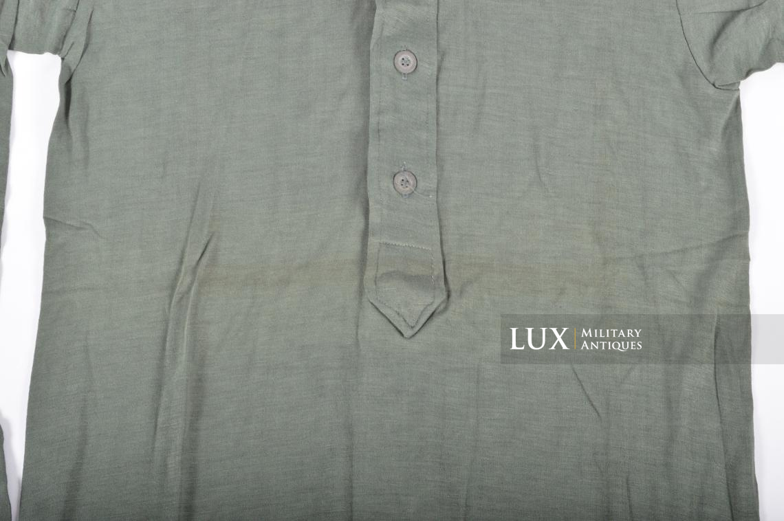 Chemise règlementaire allemande fin de guerre en « Aertex » - photo 9