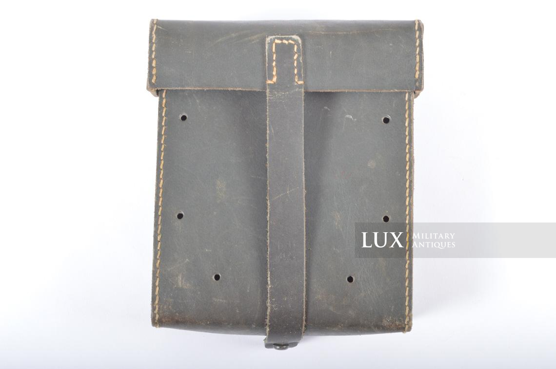 MG34/42 gunner's belt pouch in captured Italian leather, « bdt45 » - photo 4