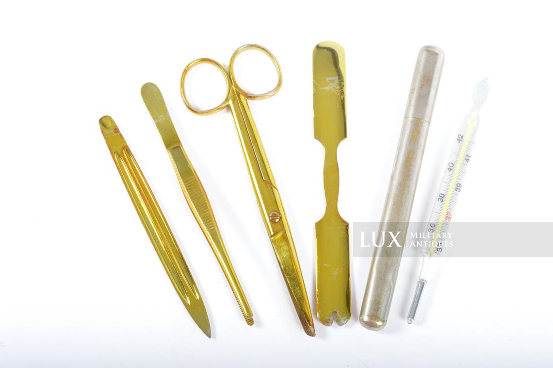 Pochette allemande d'instruments médicaux, « Kleines Feldbesteck », daté 1939 - photo 14