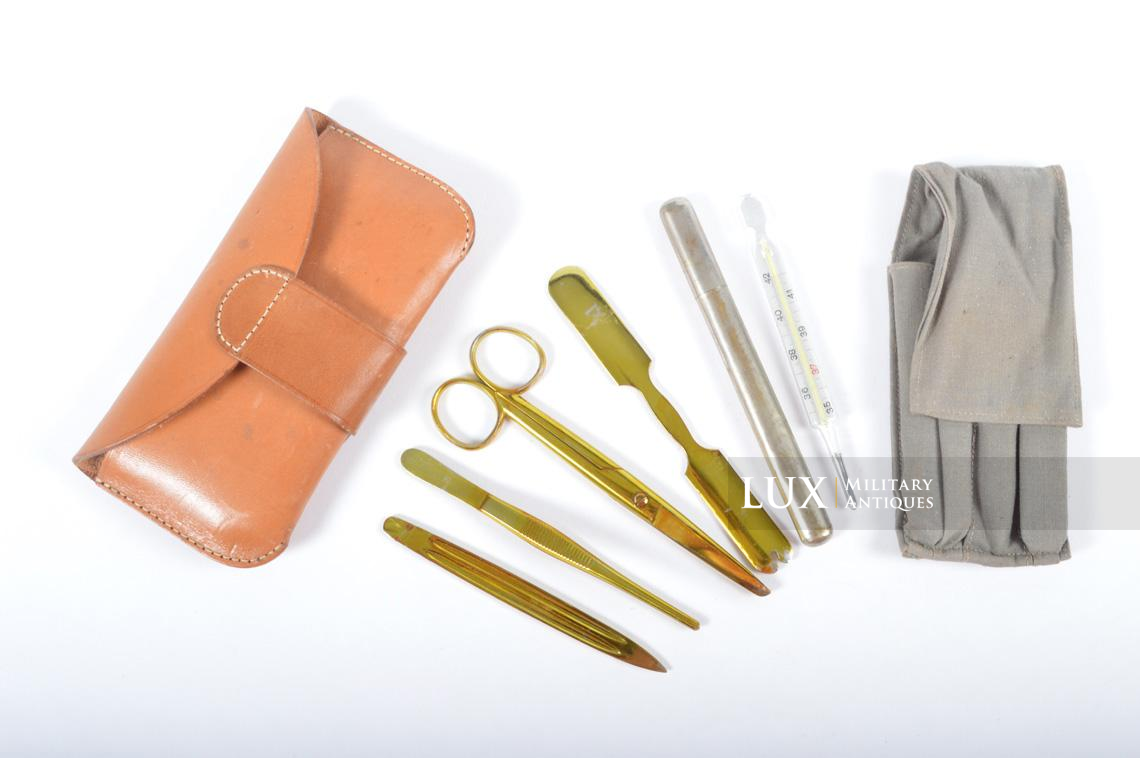 Pochette allemande d'instruments médicaux, « Kleines Feldbesteck », daté 1939 - photo 4