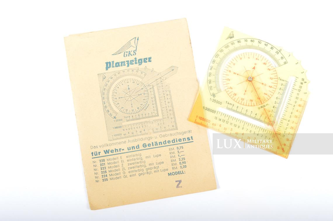 German maps reading instrument « GKS PLANZEIGER », model Z - photo 4