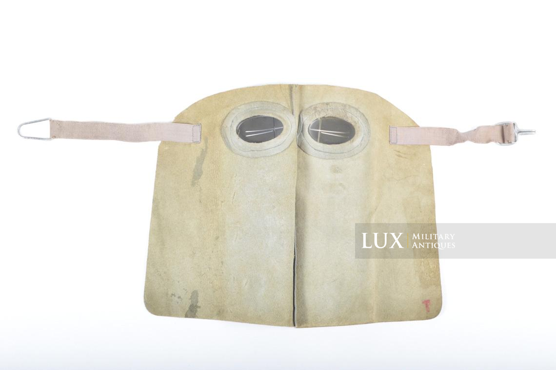 Rare German flamethrower protective mask, « Flammenwerfer » - photo 12