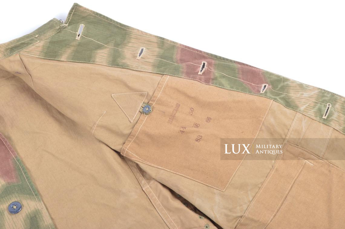 Unissued Luftwaffe tan/water camouflage field division jacket - photo 26