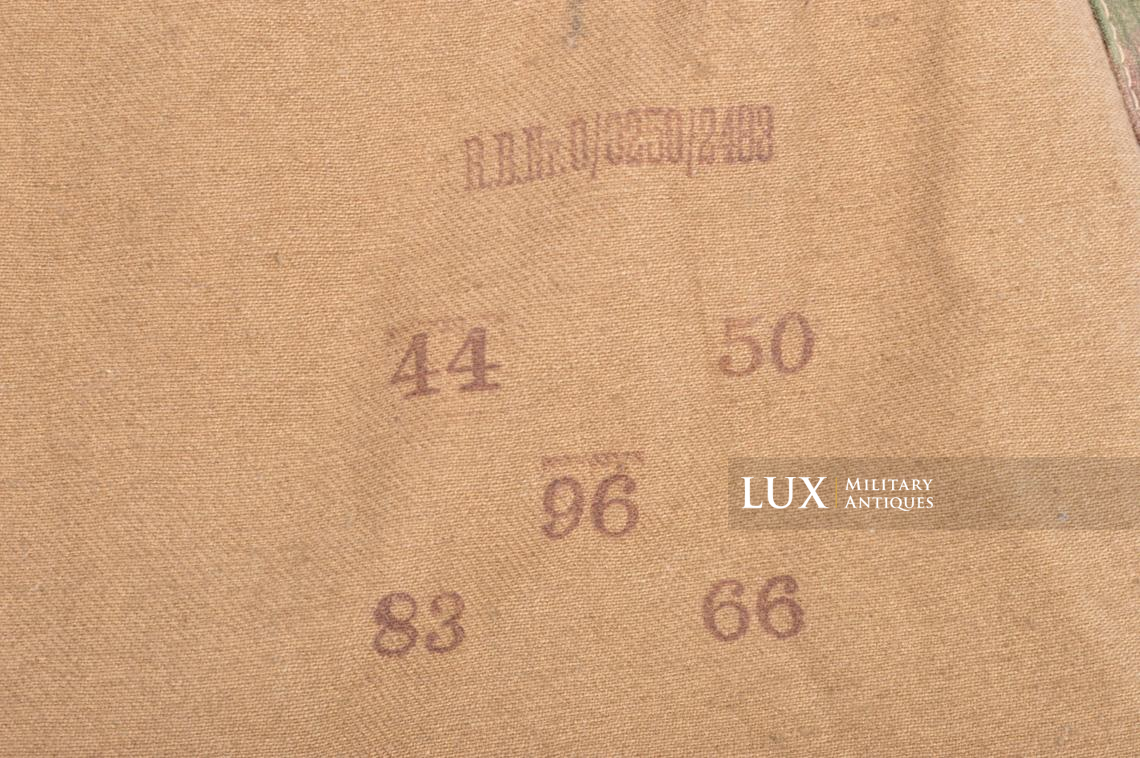 Unissued Luftwaffe tan/water camouflage field division jacket - photo 27