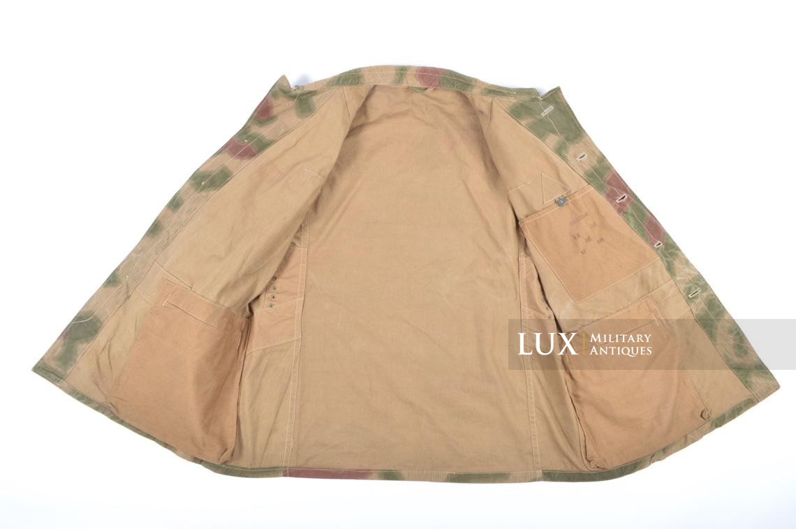 Unissued Luftwaffe tan/water camouflage field division jacket - photo 28