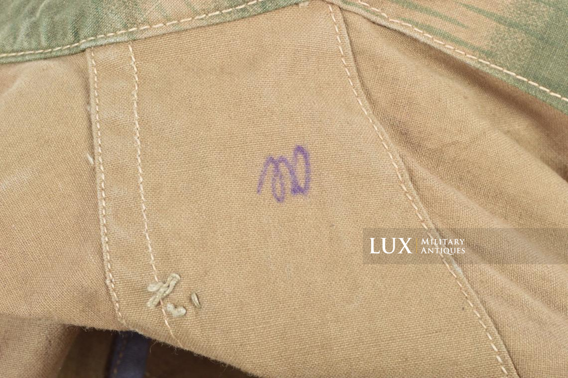 Unissued Luftwaffe tan/water camouflage field division jacket - photo 32