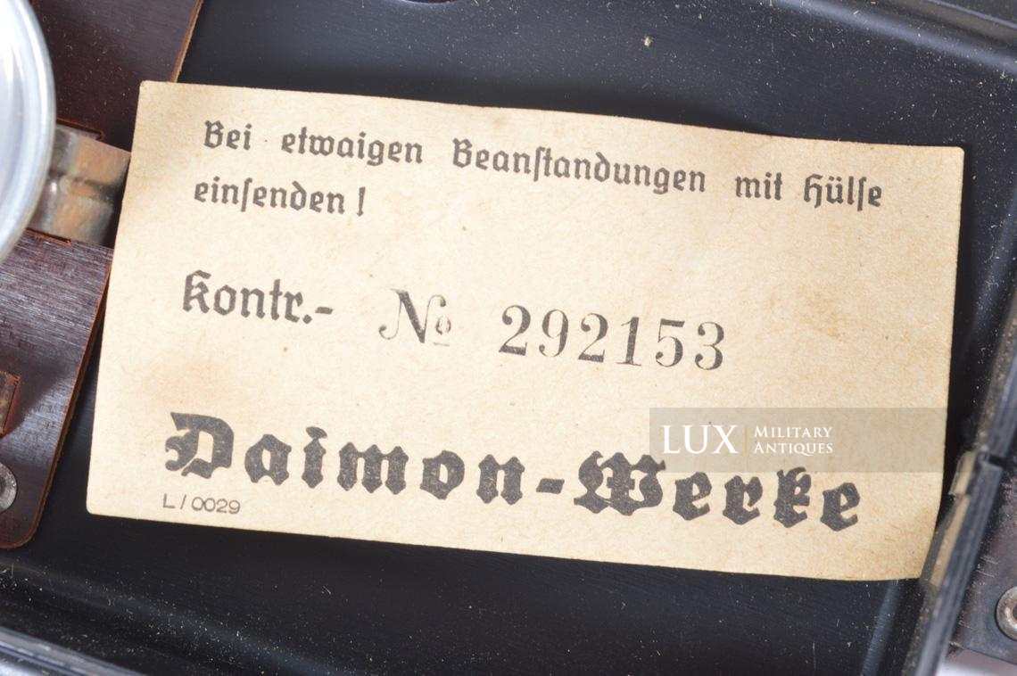 Lampe de poche allemande précoce, « DAIMON », état neuf - photo 11