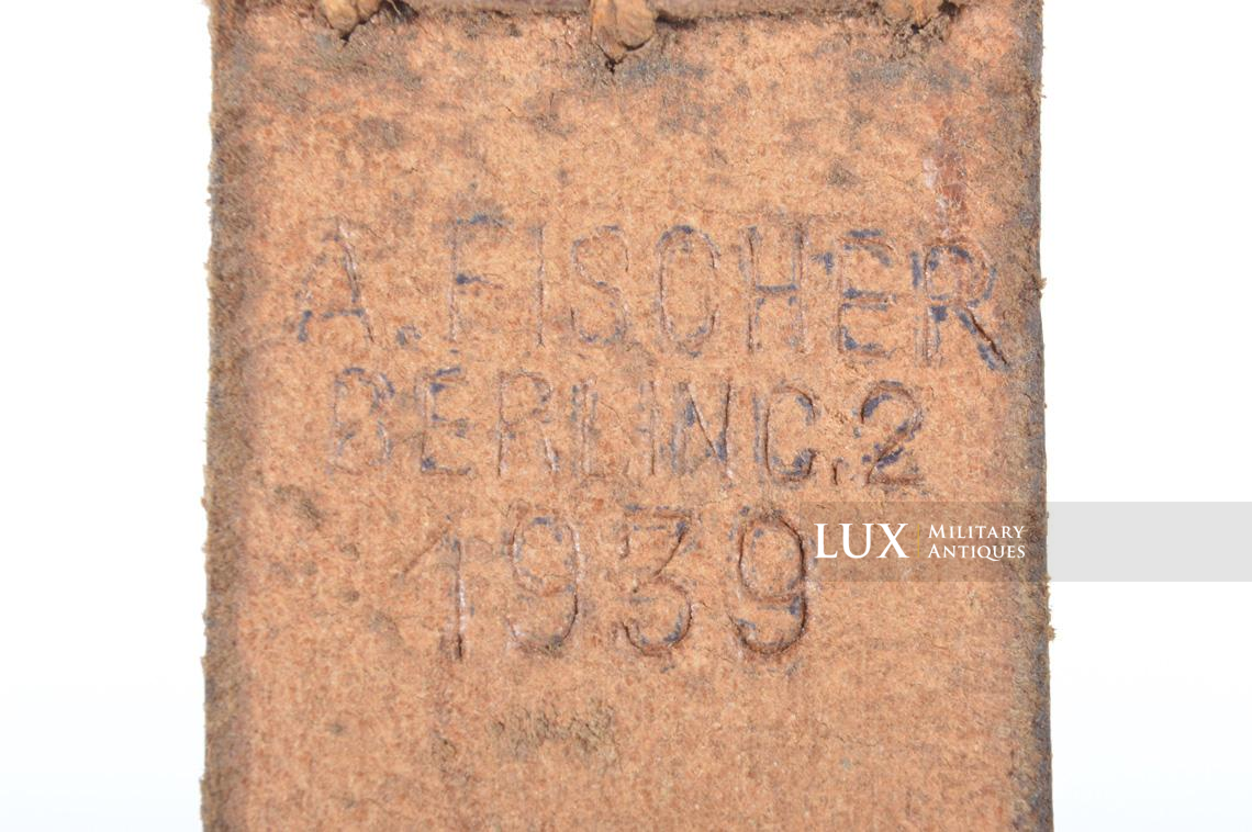 Unissued German early-war K98 sling, « 1939 » - photo 13