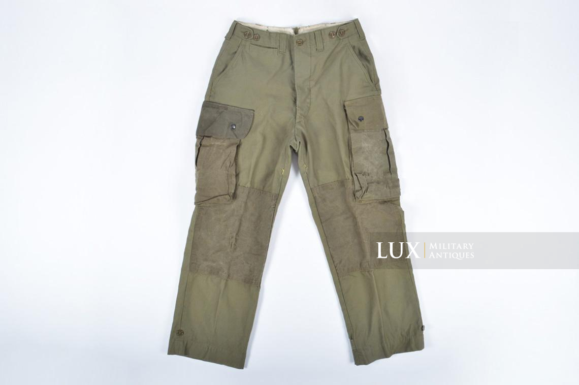 Rare pantalon US M-43 parachutiste - Lux Military Antiques - photo 4