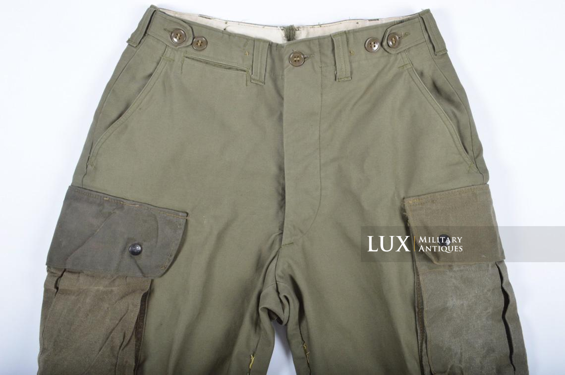 Rare pantalon US M-43 parachutiste - Lux Military Antiques - photo 9