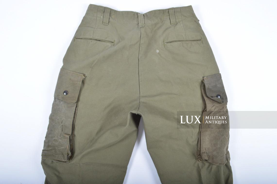 Rare pantalon US M-43 parachutiste - Lux Military Antiques - photo 16