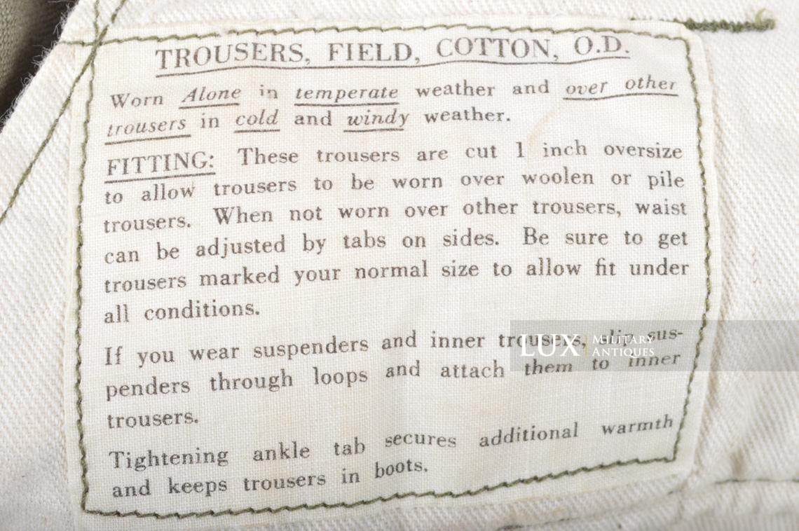 Rare US M-1943 paratrooper trousers - photo 48