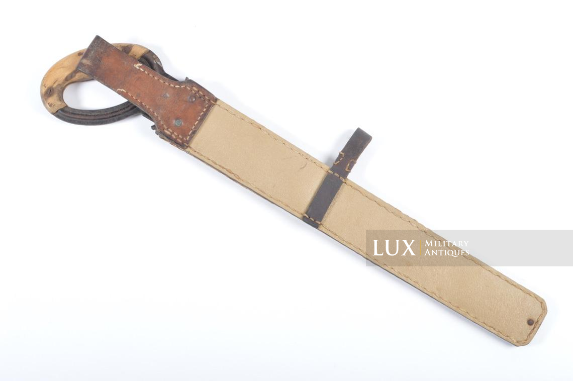 German combat engineer's field saw & tan pressed cardboard scabbard, « clg43 » - photo 11