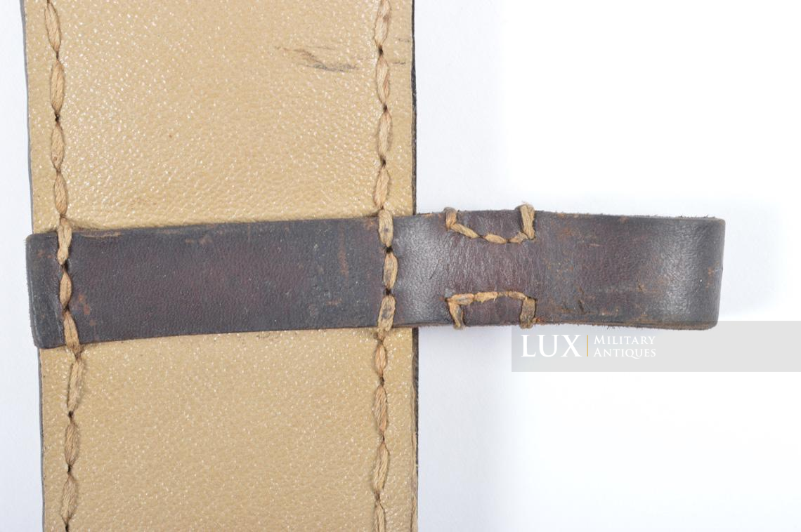 German combat engineer's field saw & tan pressed cardboard scabbard, « clg43 » - photo 15