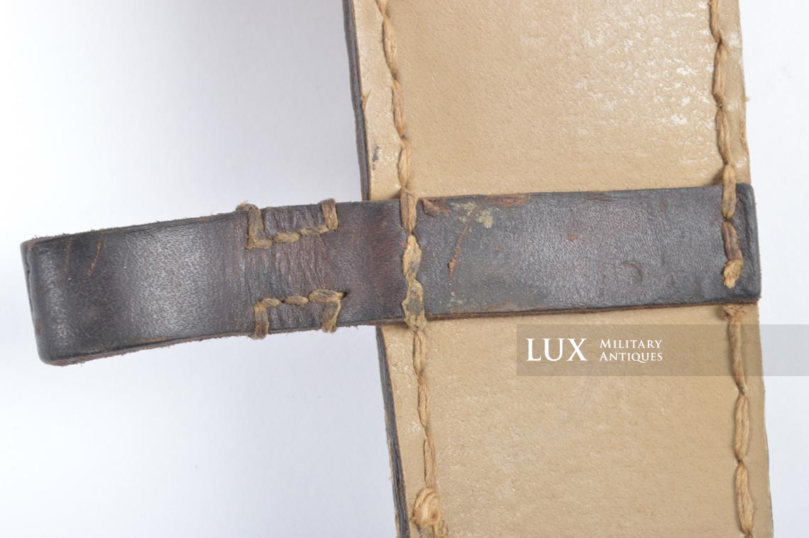 German combat engineer's field saw & tan pressed cardboard scabbard, « clg43 » - photo 17