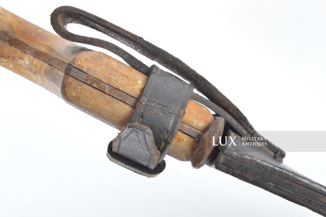 German combat engineer's field saw & leather scabbard, « unit designation » - photo 11