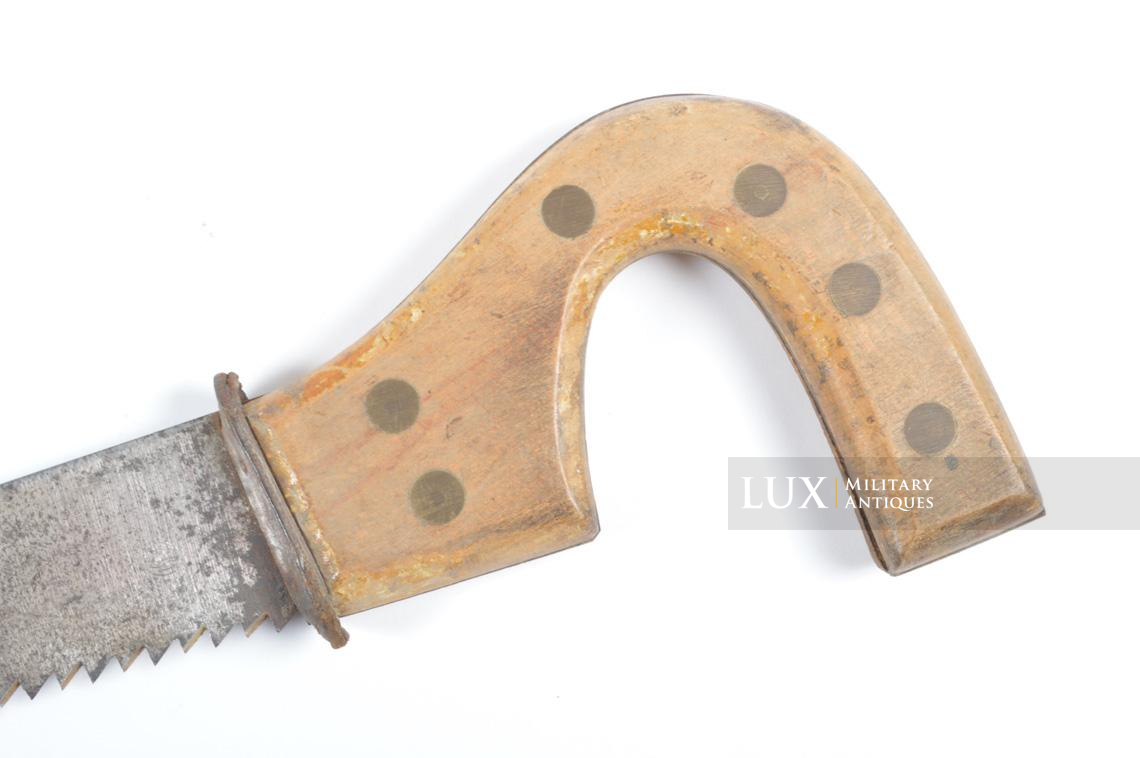 German combat engineer's field saw & leather scabbard, « unit designation » - photo 14