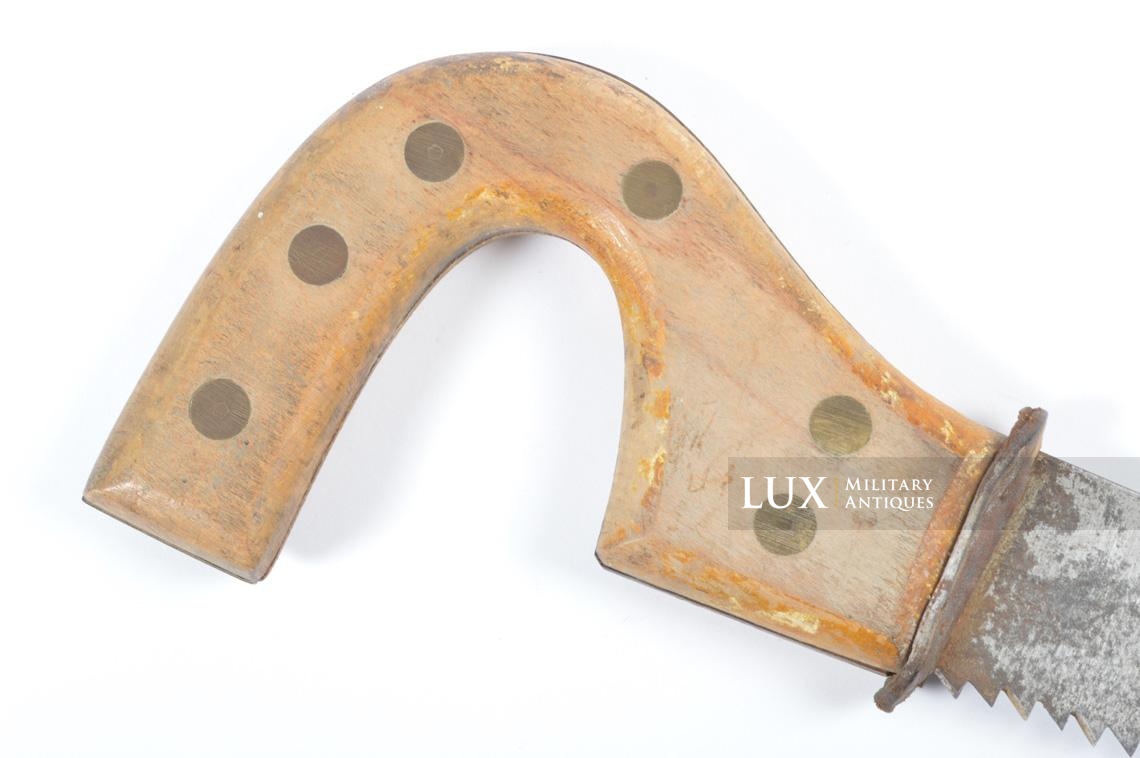 German combat engineer's field saw & leather scabbard, « unit designation » - photo 16