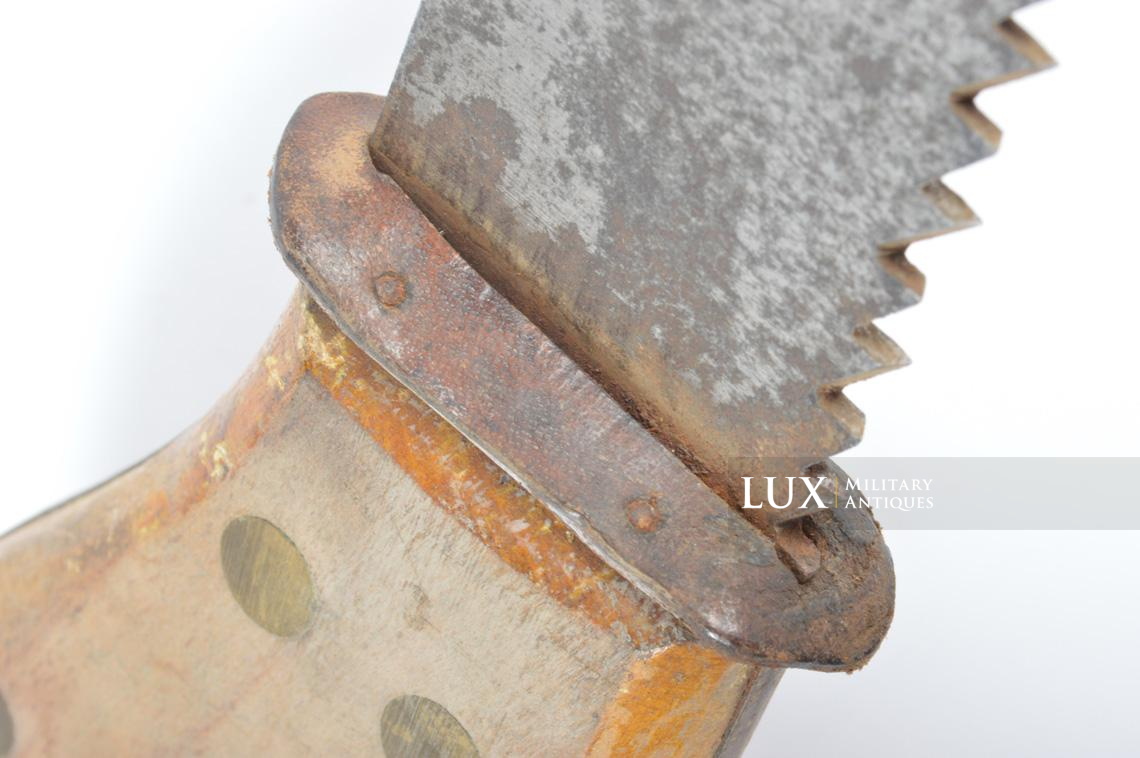 German combat engineer's field saw & leather scabbard, « unit designation » - photo 18