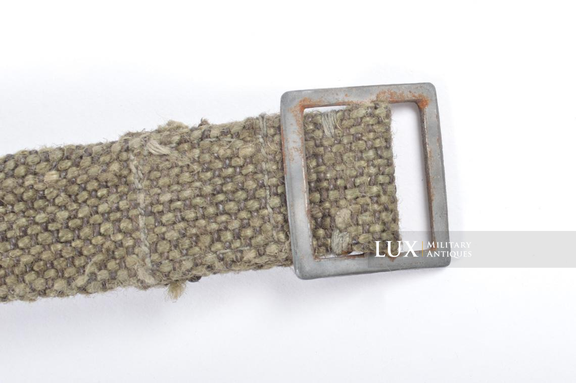 Late-war German gasmask canister main shoulder strap - photo 9