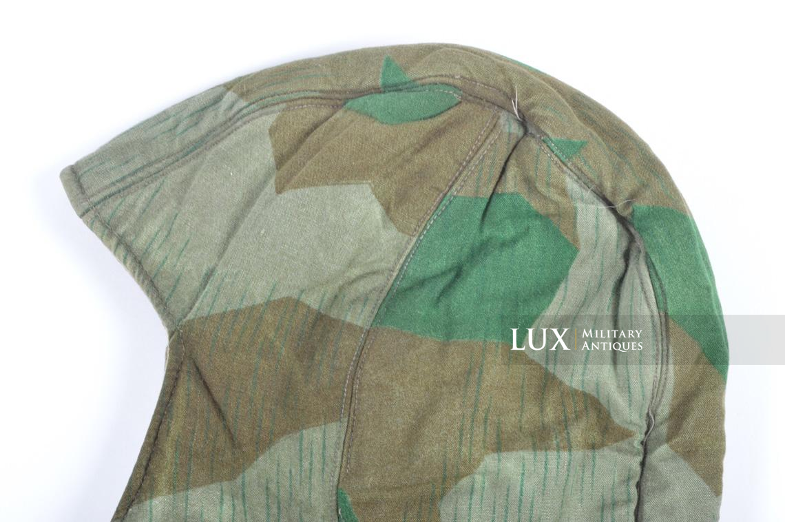 Heer/Luftwaffe splinter pattern camouflage/white reversible winter hood - photo 7