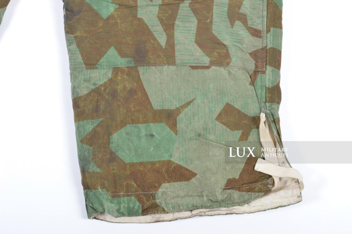 German Heer/Luftwaffe splinter pattern reversible to winter camouflage pants - photo 11