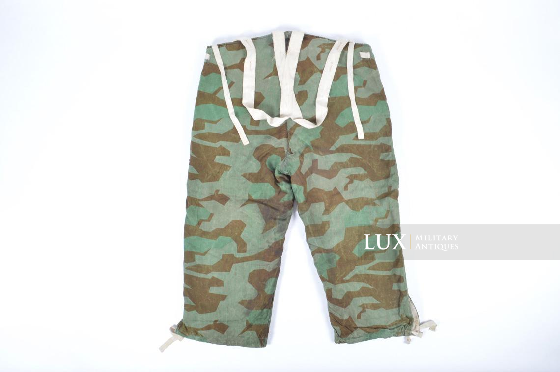 German Heer/Luftwaffe splinter pattern reversible to winter camouflage pants - photo 16