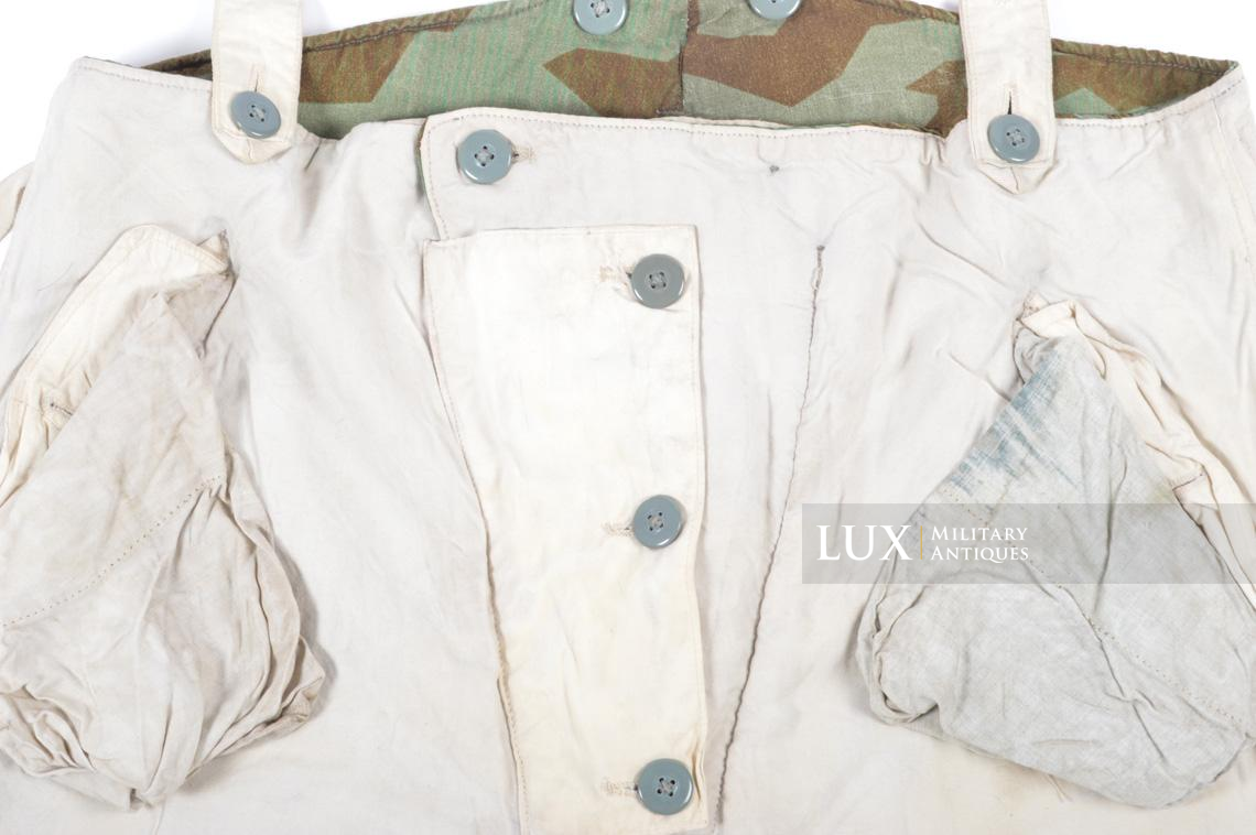 German Heer/Luftwaffe splinter pattern reversible to winter camouflage pants - photo 22
