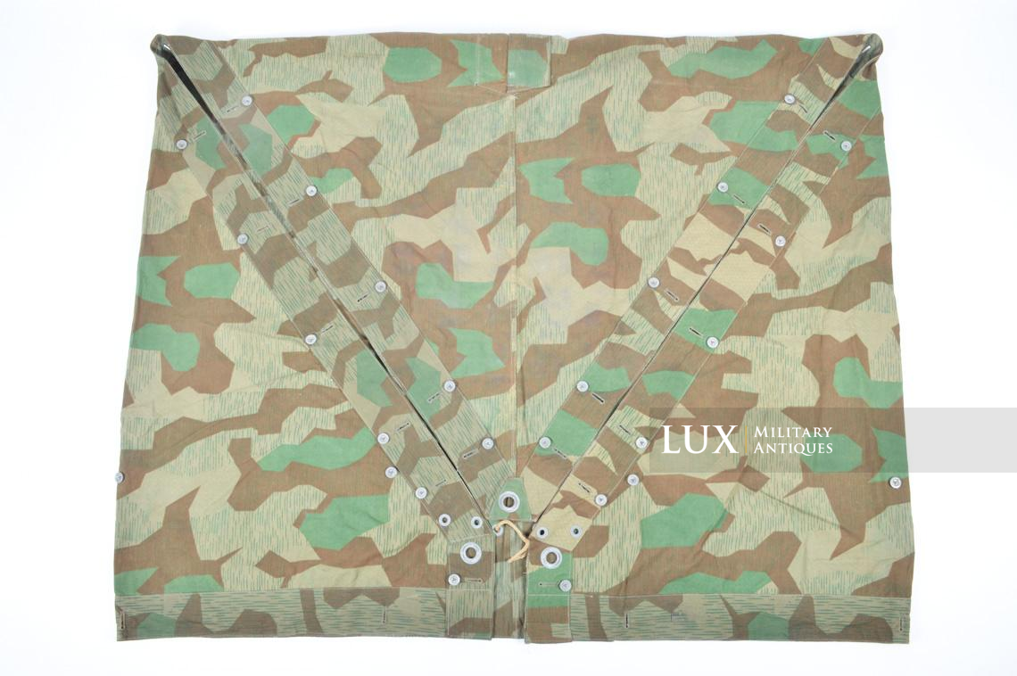 Unissued German Heer/Luftwaffe splinter camouflage shelter quarter/poncho - photo 19