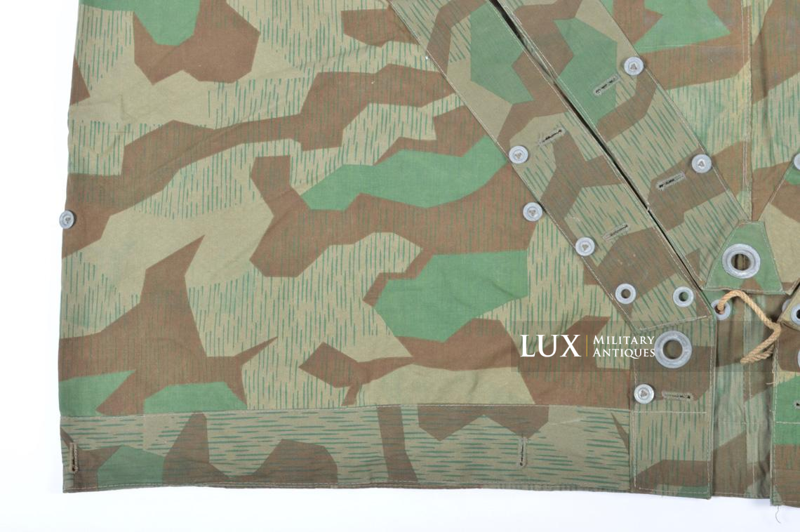 Unissued German Heer/Luftwaffe splinter camouflage shelter quarter/poncho - photo 20