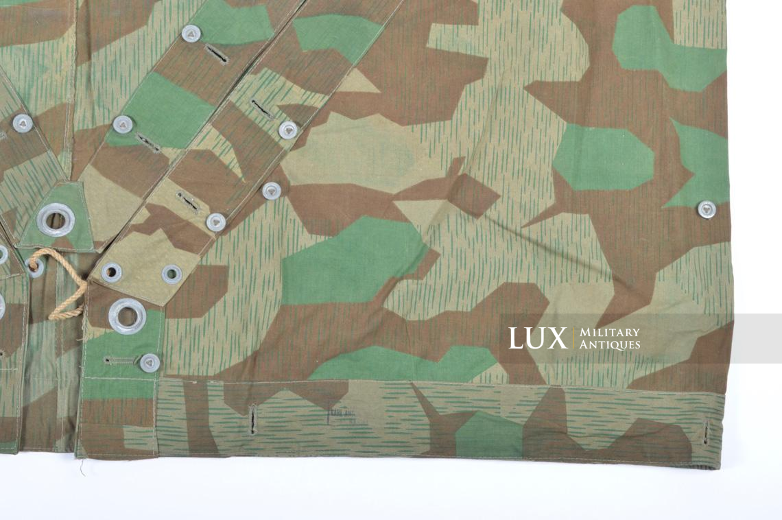 Unissued German Heer/Luftwaffe splinter camouflage shelter quarter/poncho - photo 21