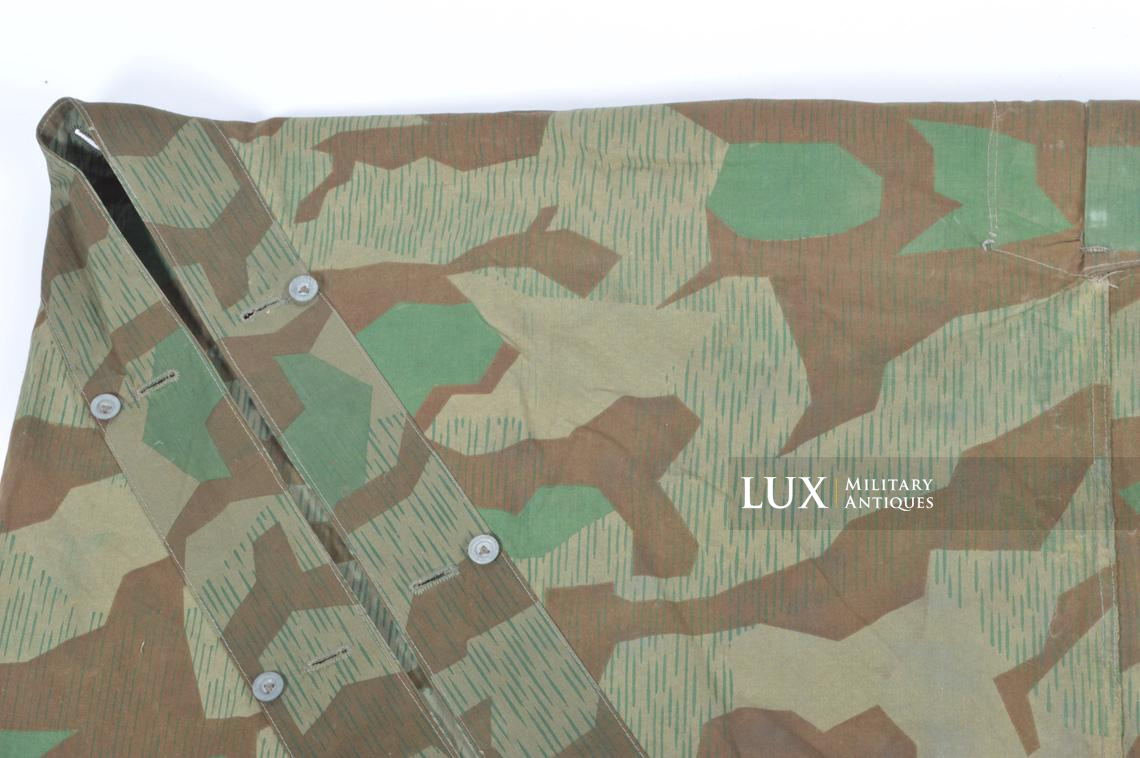 Unissued German Heer/Luftwaffe splinter camouflage shelter quarter/poncho - photo 23
