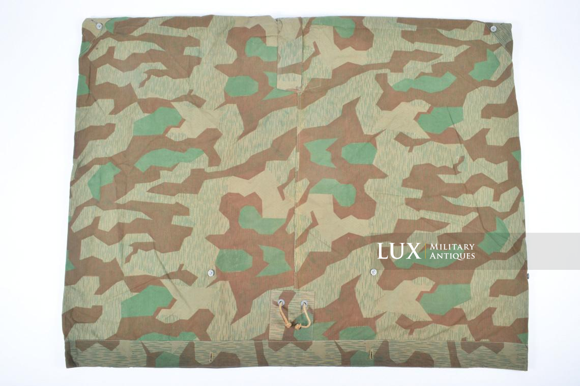 Unissued German Heer/Luftwaffe splinter camouflage shelter quarter/poncho - photo 26