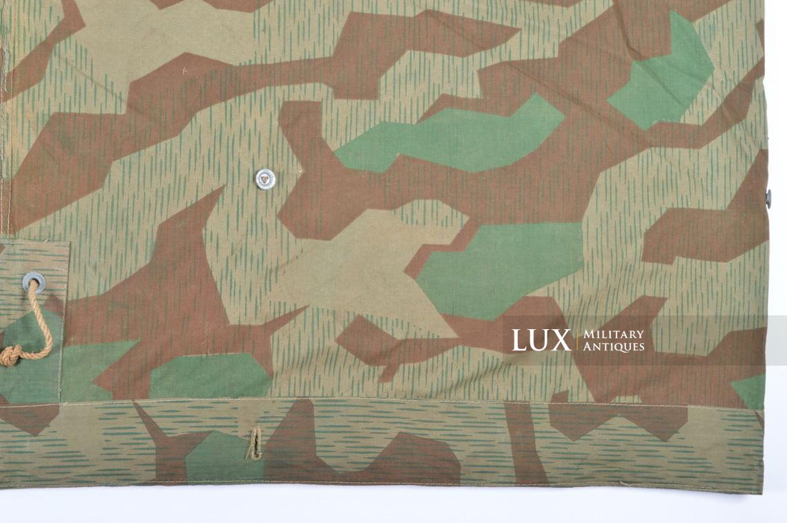 Unissued German Heer/Luftwaffe splinter camouflage shelter quarter/poncho - photo 28
