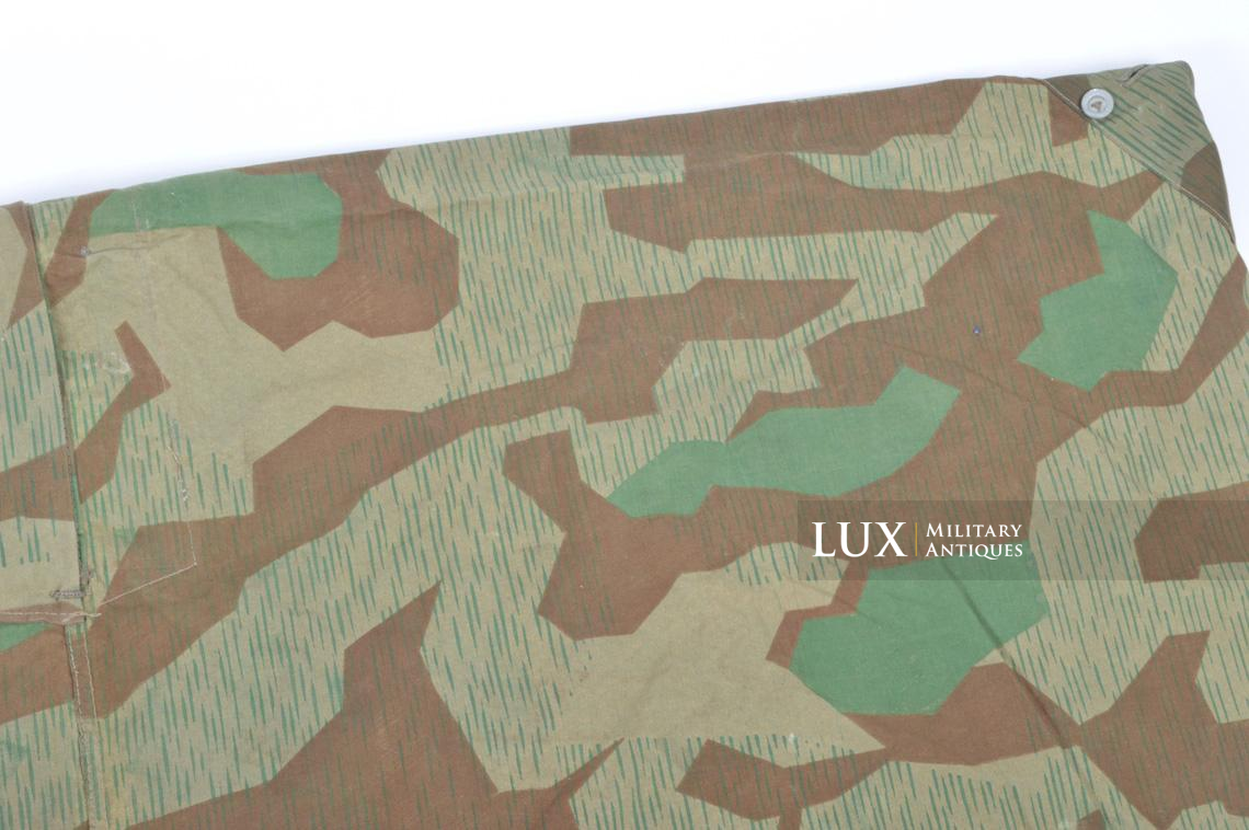 Unissued German Heer/Luftwaffe splinter camouflage shelter quarter/poncho - photo 30