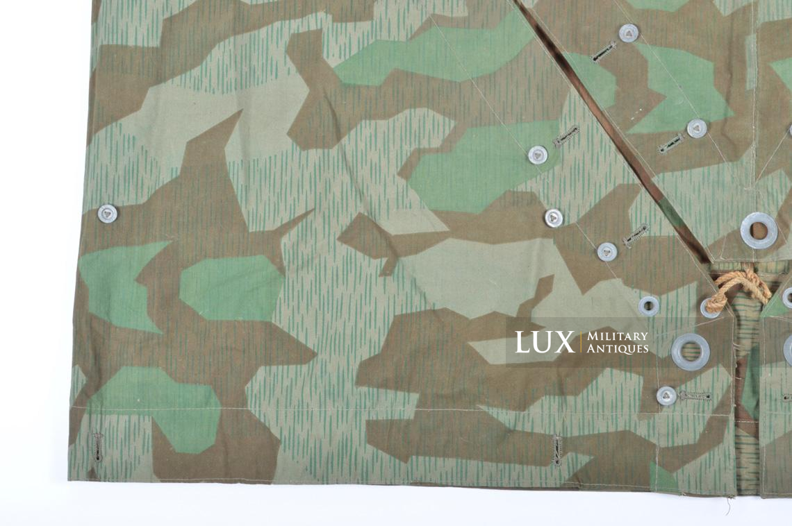 Unissued German Heer/Luftwaffe splinter camouflage shelter quarter/poncho - photo 8
