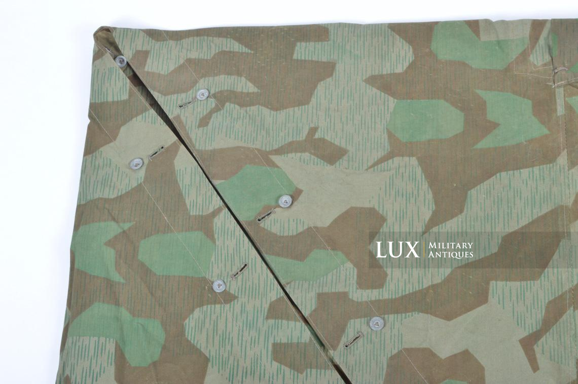 Unissued German Heer/Luftwaffe splinter camouflage shelter quarter/poncho - photo 10