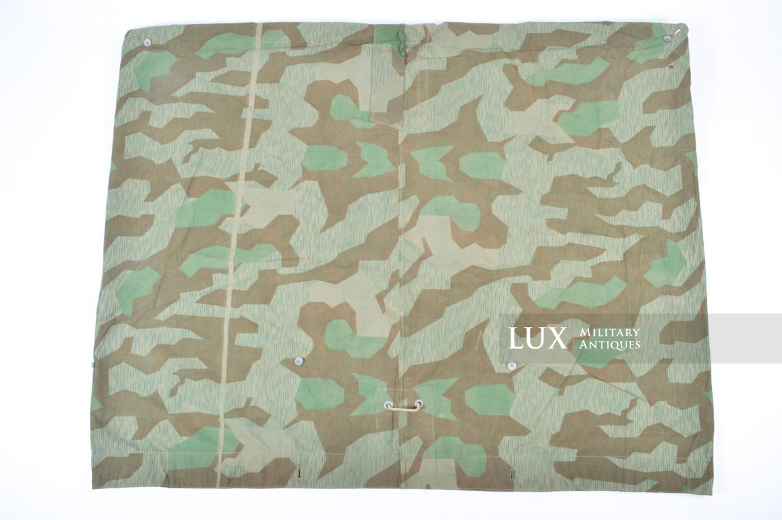 Unissued German Heer/Luftwaffe splinter camouflage shelter quarter/poncho - photo 13