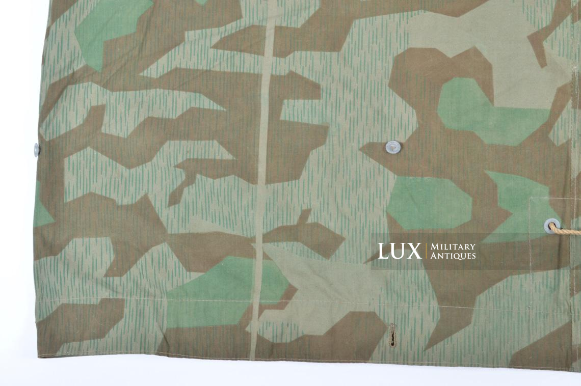 Unissued German Heer/Luftwaffe splinter camouflage shelter quarter/poncho - photo 14
