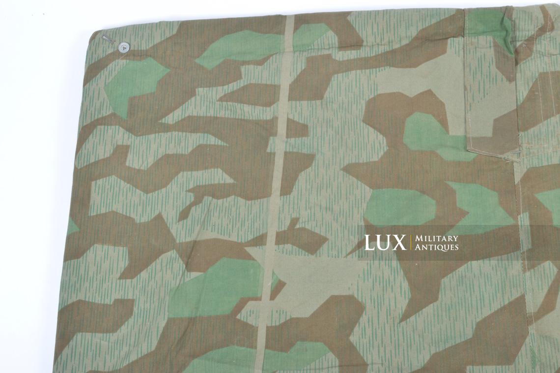 Unissued German Heer/Luftwaffe splinter camouflage shelter quarter/poncho - photo 15