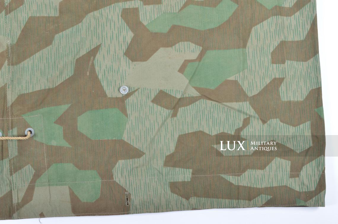 Unissued German Heer/Luftwaffe splinter camouflage shelter quarter/poncho - photo 17