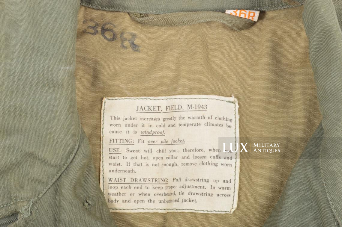 US M43 Field Jacket, 1st pattern - photo 13