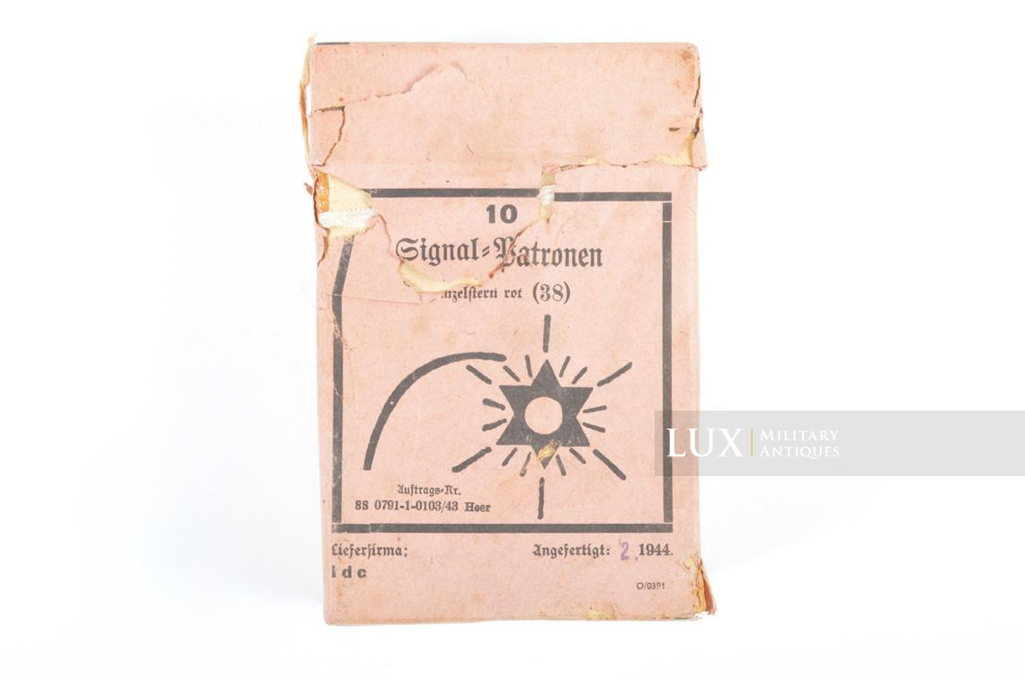German flare pistol rounds box, « Red » - photo 10